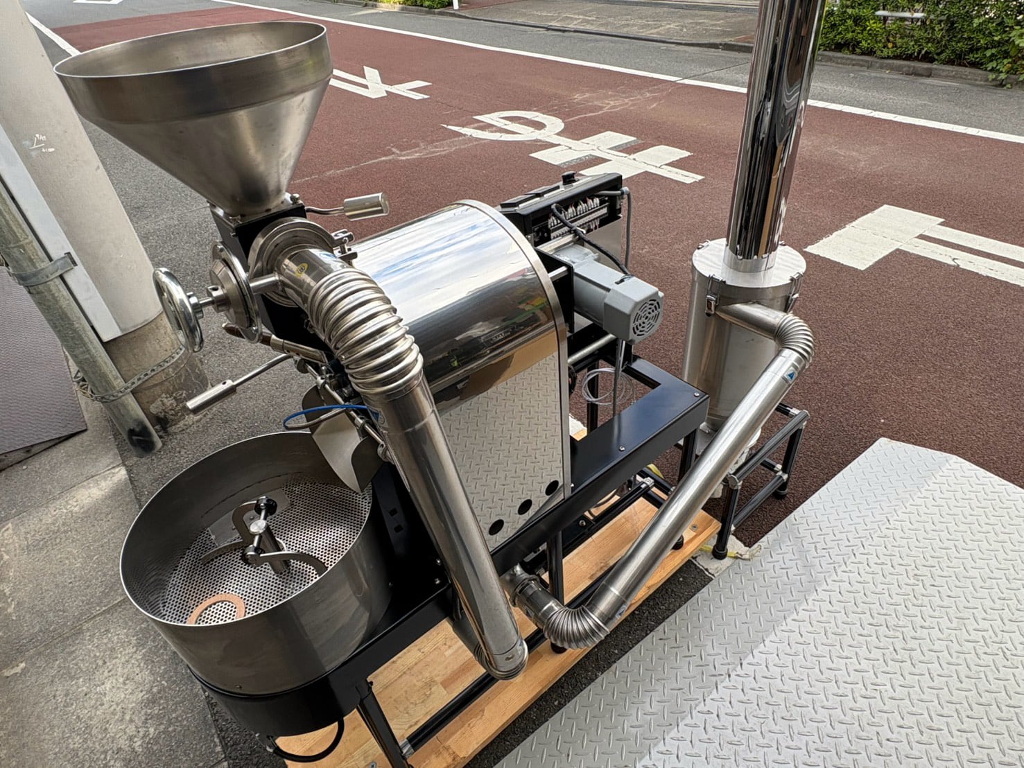 1.25kg焙煎機vasic