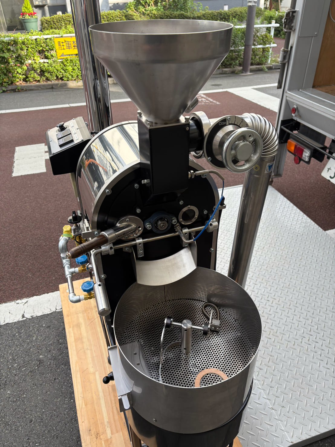 1.25kg焙煎機vasic